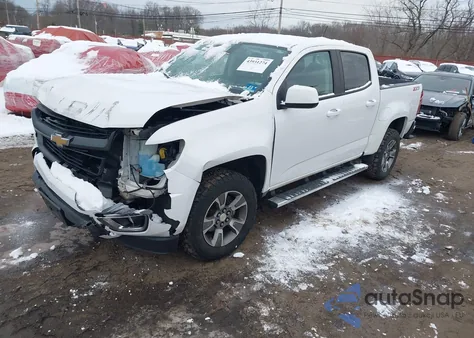 2018 Chevrolet Colorado Z71 из США, поврежденный, VIN 1GCGTDEN0J1252618